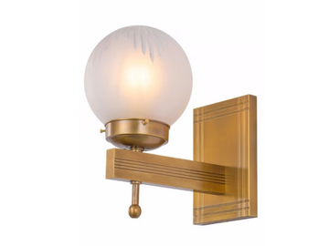 NEW YORK I - Handmade brass wall lamp by Patinas Lighting - view 2